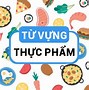 Chế Biến Thực Phẩm Tiếng Nhật