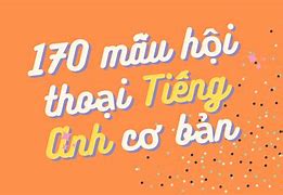 Mẫu Hội Thoại Tiếng Anh Thông Dụng