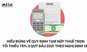 Thuế Tndn Năm 2021